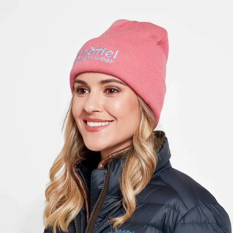 Schoffel Exeter Beanie Hat - Dusky Pink