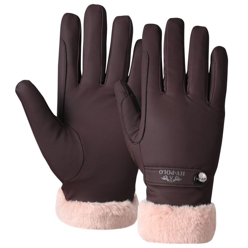 HV Polo Garnet Gloves - Wood