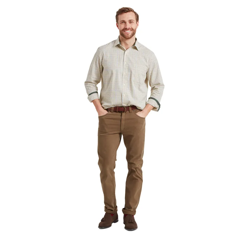 Schoffel Mens Burnham Tattersall Shirt - Woodland Tattersall-4