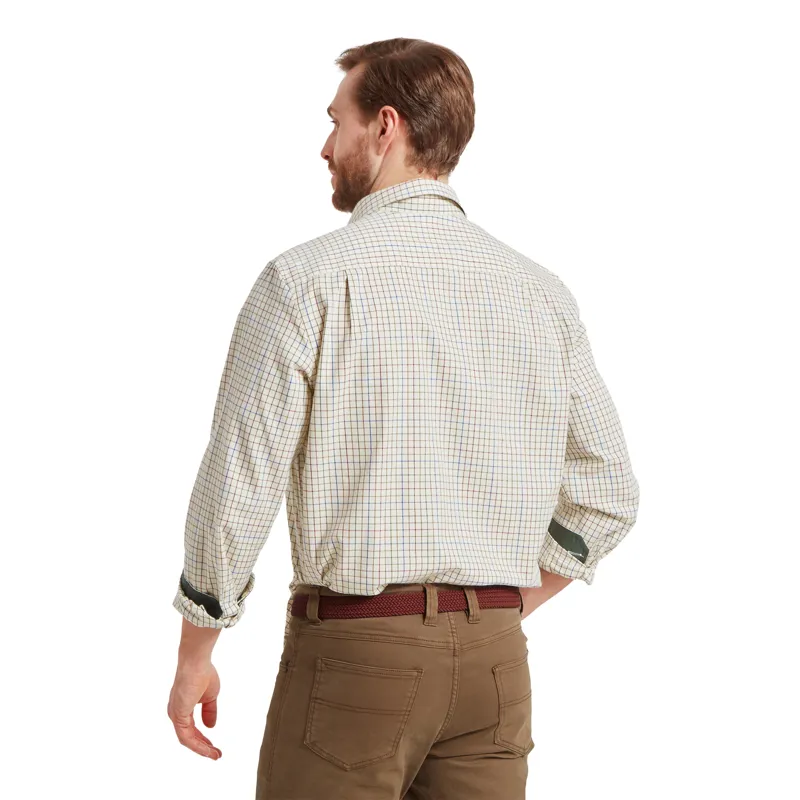 Schoffel Mens Burnham Tattersall Shirt - Woodland Tattersall-3