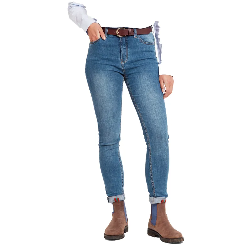 Schoffel Ladies Poppy Jean - Indigo-2