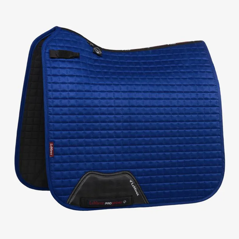 LeMieux Suede Dressage Square - Benetton Blue