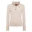 Holland Cooper Bridget Quarter Zip Knit - Barley