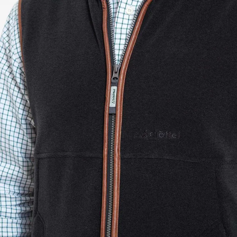 Schoffel Men's Oakham Fleece Gilet - Gunmetal-4