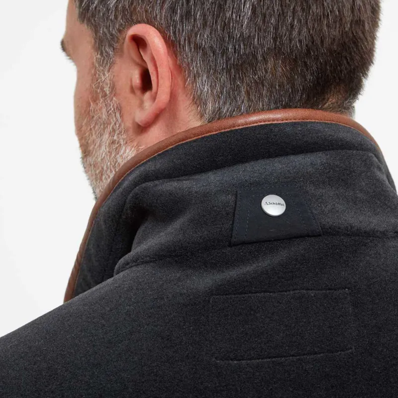 Schoffel Men's Oakham Fleece Gilet - Gunmetal-2