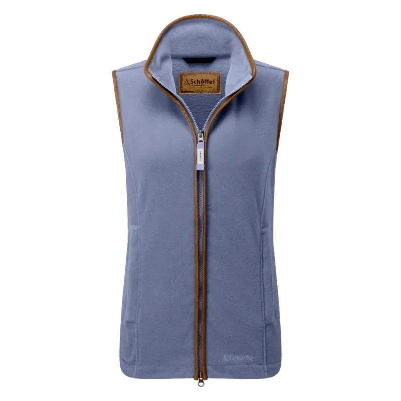 Schoffel Lyndon Fleece Gilet - Stone Blue