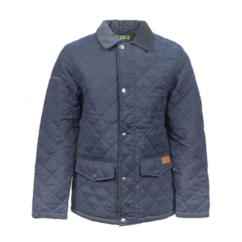 Hunter Outdoor Mens Barley Quilted Jacket - Navy