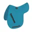 ARMA Lite Numnah - Ocean Blue
