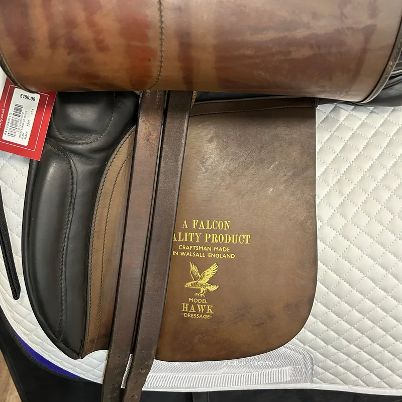 Jeffries Hawk Dressage Saddle - Used-2