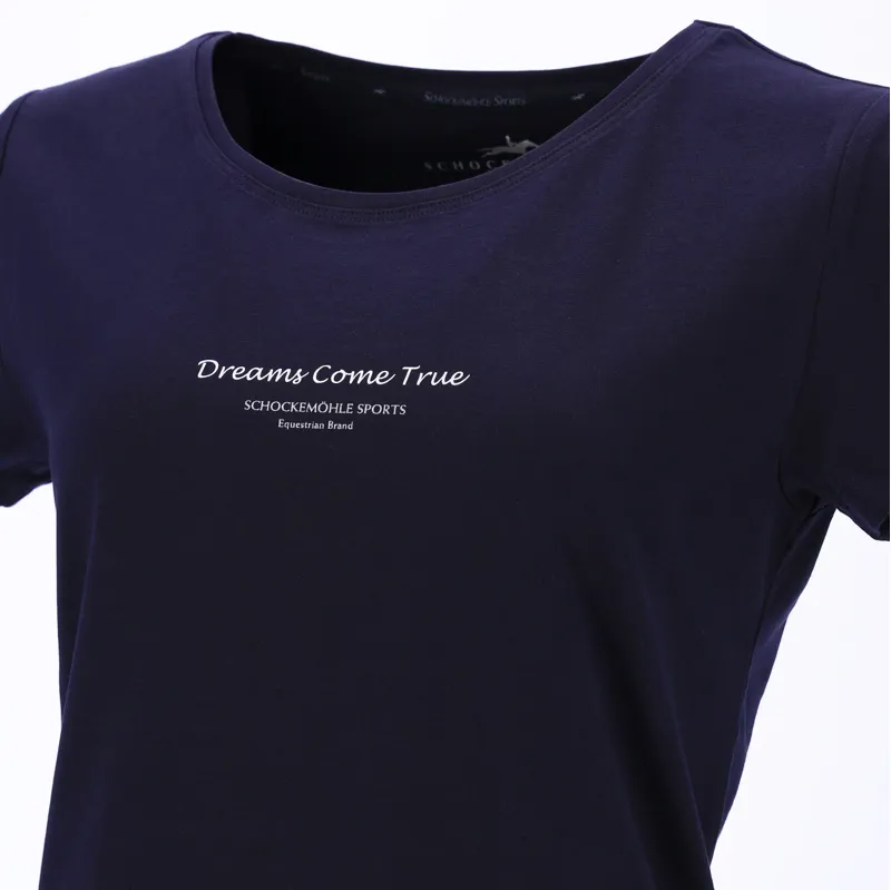 Schockemohle Ladies Liv T-Shirt - Dark Navy-2