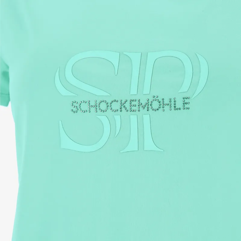 Schockemohle Ladies Nele Shirt - Sea Green-2