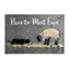 Bree Merryn Luxury Washable Mat - Nice to meet Ewe