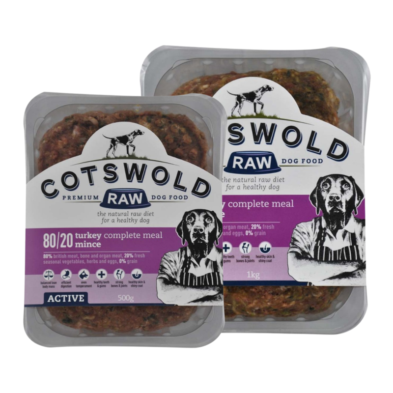 Cotswold Raw 80/20 Turkey Mince