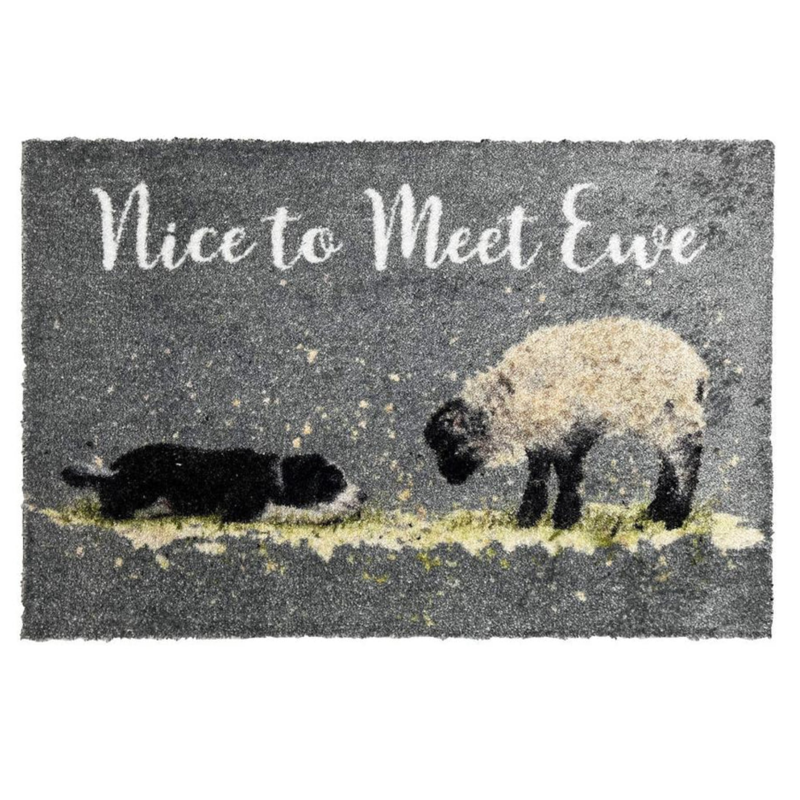 Bree Merryn Luxury Washable Mat - Nice to Meet Ewe