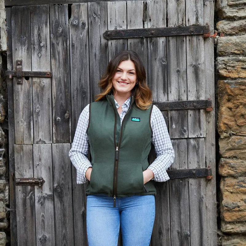 Ridgeline Ladies Monarch Gilet - Deep Forest-7