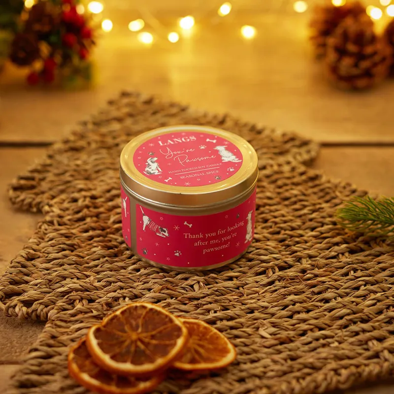 Langs You're Pawsome Candle Tin-1