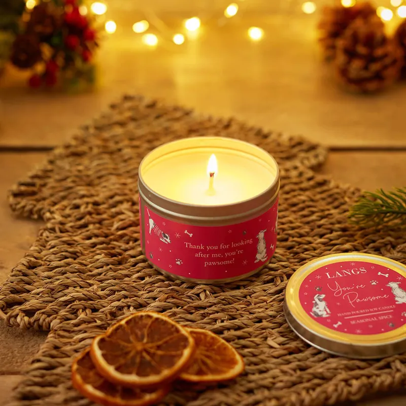 Langs You're Pawsome Candle Tin