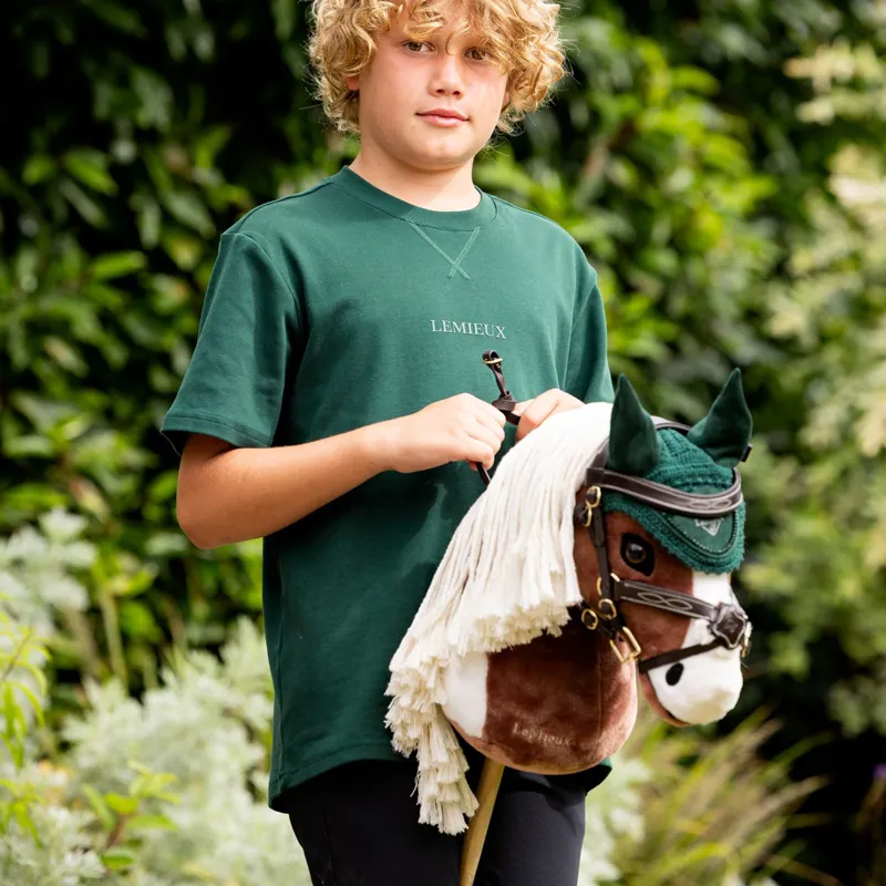 LeMieux Hobby Horse Grackle Bridle - Brown-2