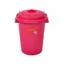 Red Gorilla Bin With Clip Lid - 30L - Pink