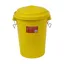 Red Gorilla Bin With Clip Lid - 30L - Yellow