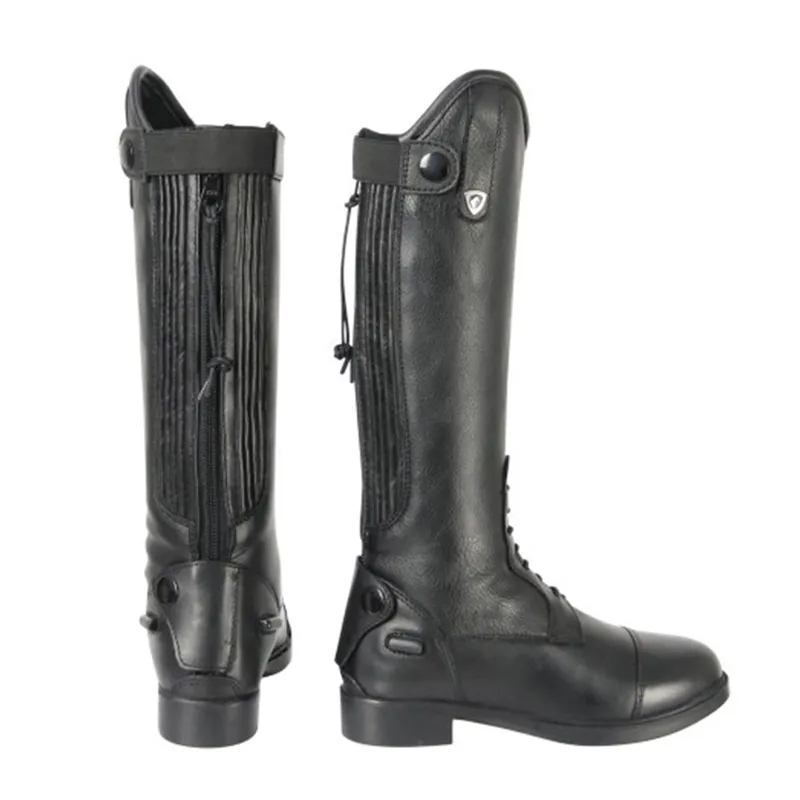 Hy Equestrian Scarlino Children's Field Riding Boots - Black-1