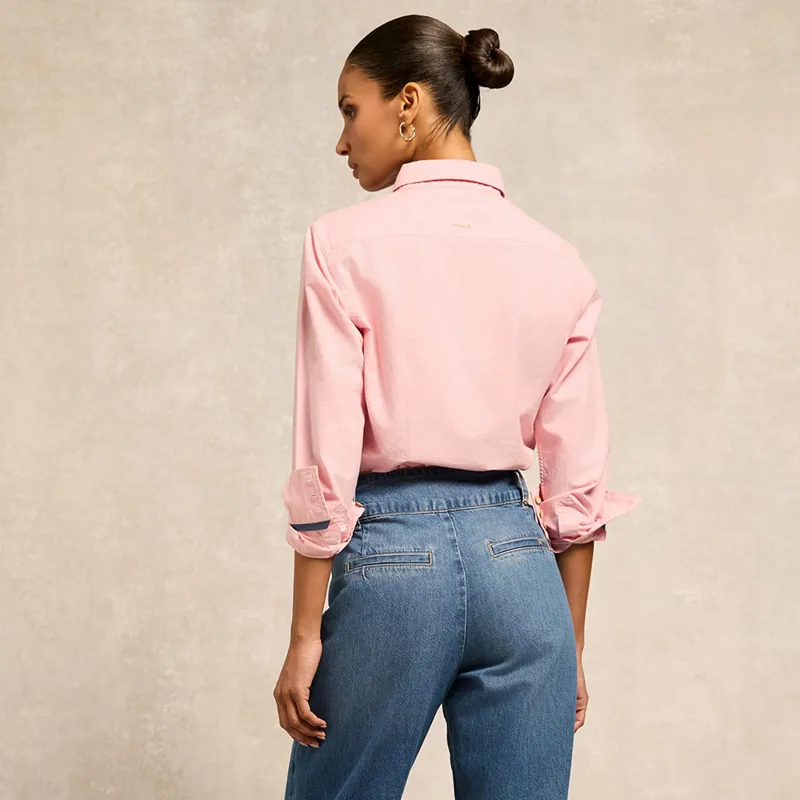 Holland Cooper Ladies Oxford Shirt - Pink-2