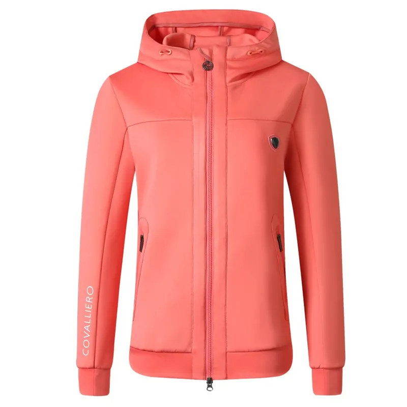Covalliero Ladies Hoody Jacket - Coral