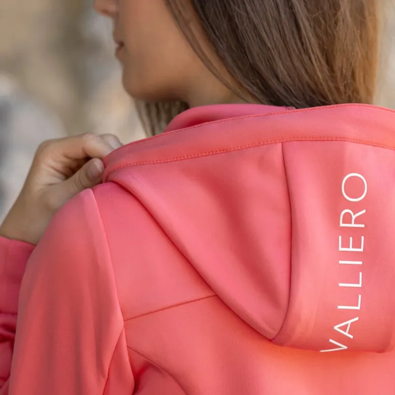 Covalliero Ladies Hoody Jacket - Coral-2