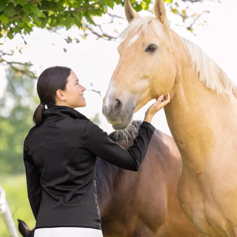 Covalliero Ladies Training Jacket - Black-2