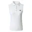 Covalliero Ladies Sleeveless Polo - White
