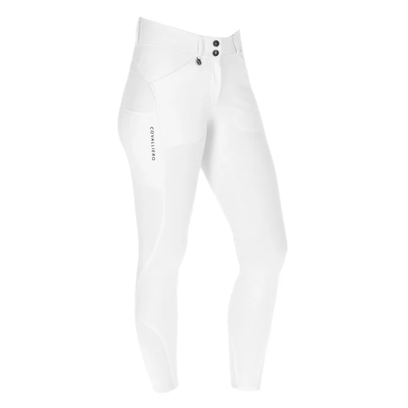 Covalliero Ladies Premium Breeches - White