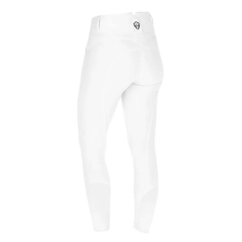 Covalliero Ladies Premium Breeches - White-1