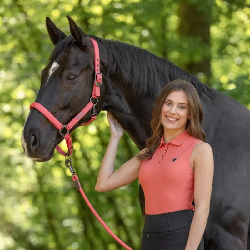 Covalliero Headcollar - Coral-1