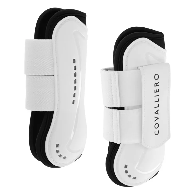 Covalliero TecAir Tendon Boots - White