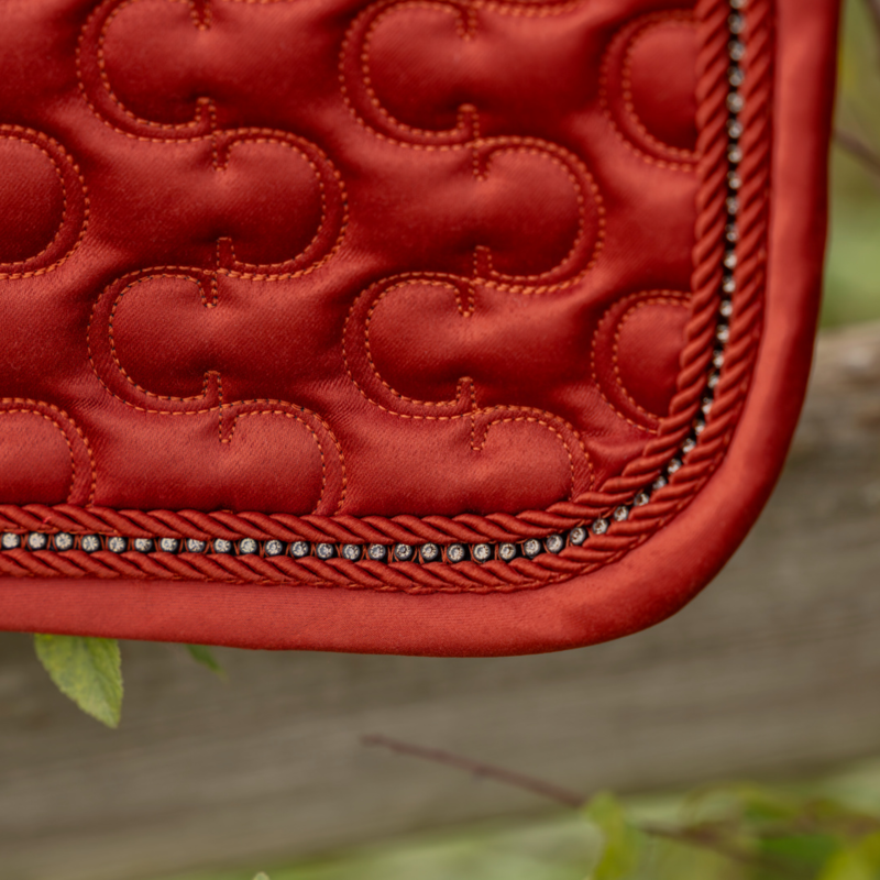 Covalliero Saddle Cloth - Rust-2