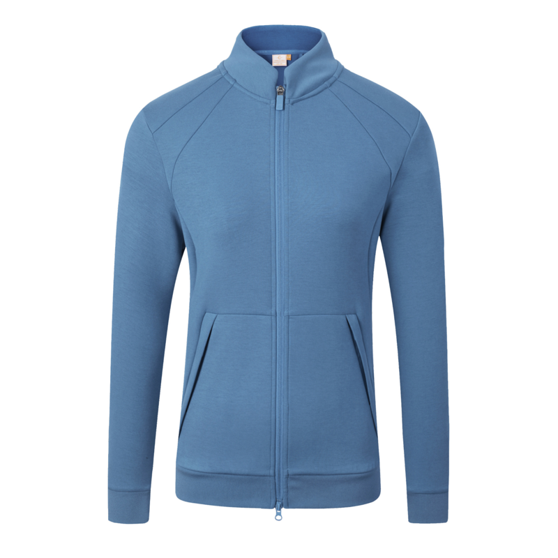 Covalliero Ladies Sweat Jacket - Smoked Blue