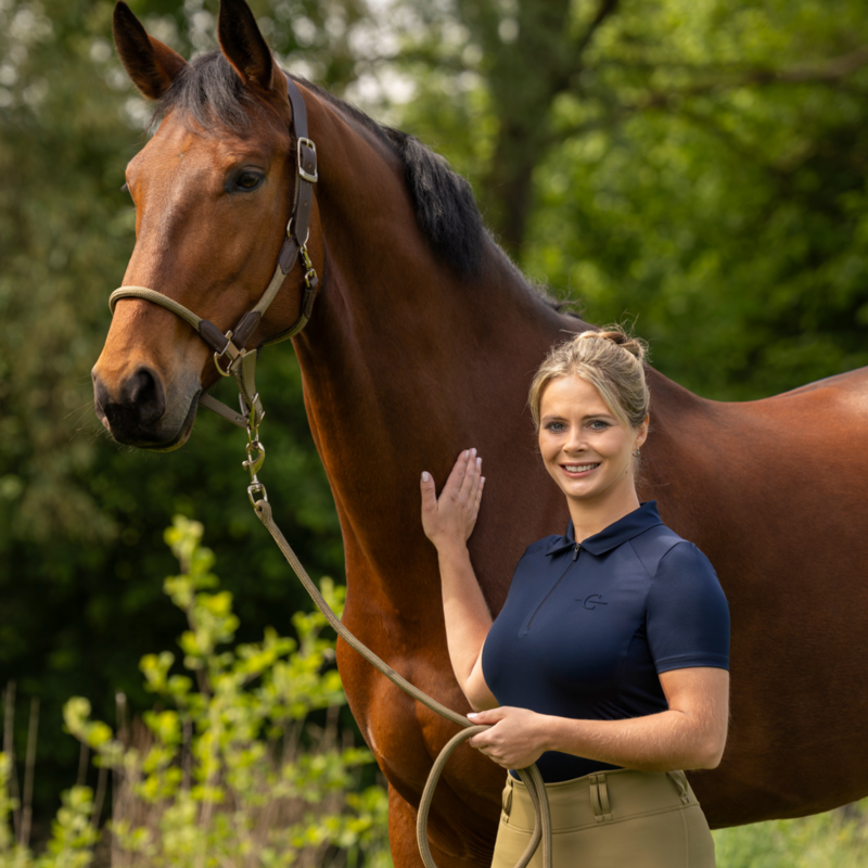 Covalliero Ladies Poloshirt - Dark Navy-4
