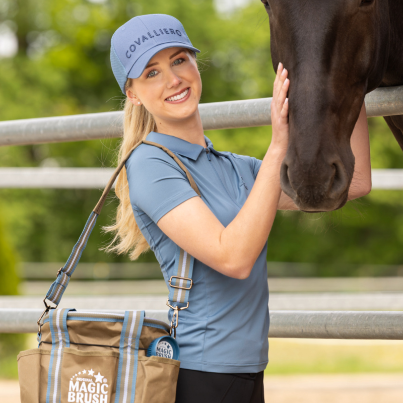 Covalliero Ladies Poloshirt - Smoked Blue-3