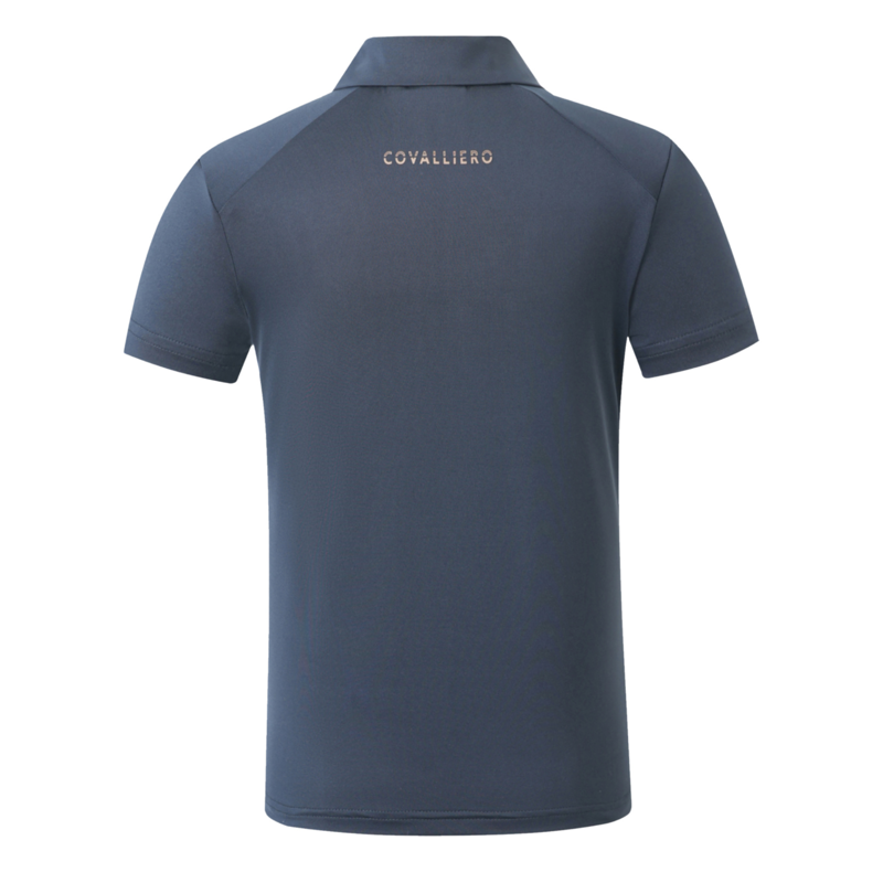 Covalliero Childs Polo Shirt - Dark Navy-1