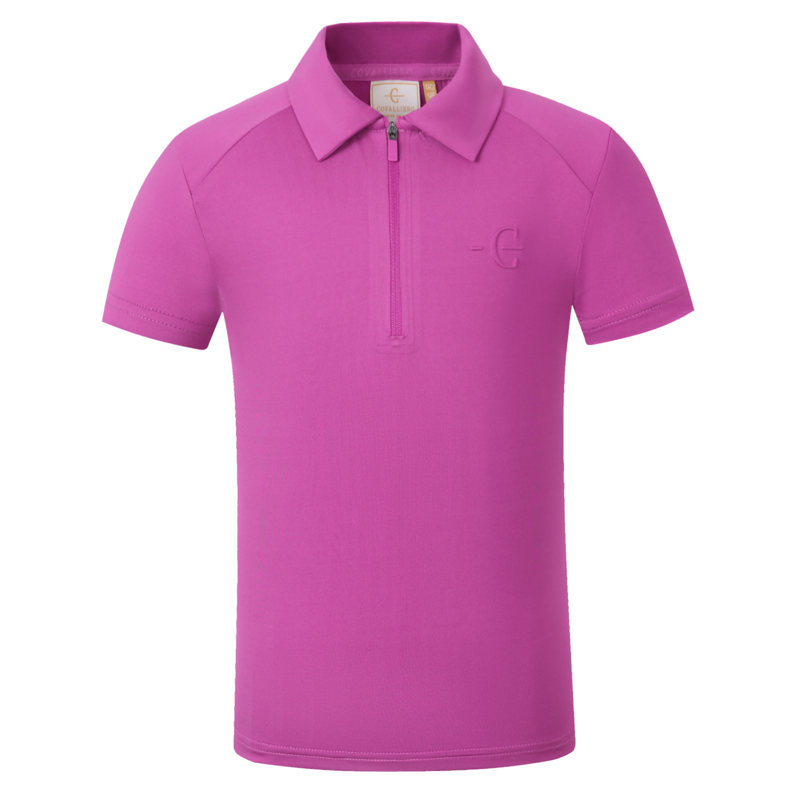 Covalliero Childs Polo Shirt - Bright Berry