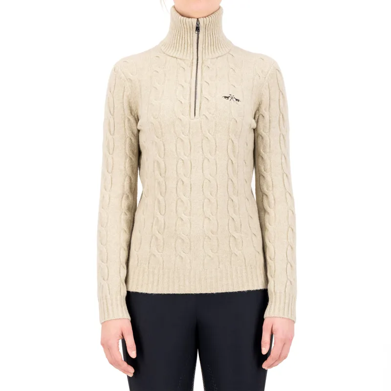 HV Polo Ladies Dunya Pullover - Natural-2