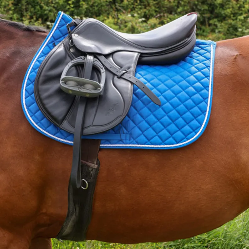 Hy Equestrian Splendid Showjump Saddle Pad - Blue-1