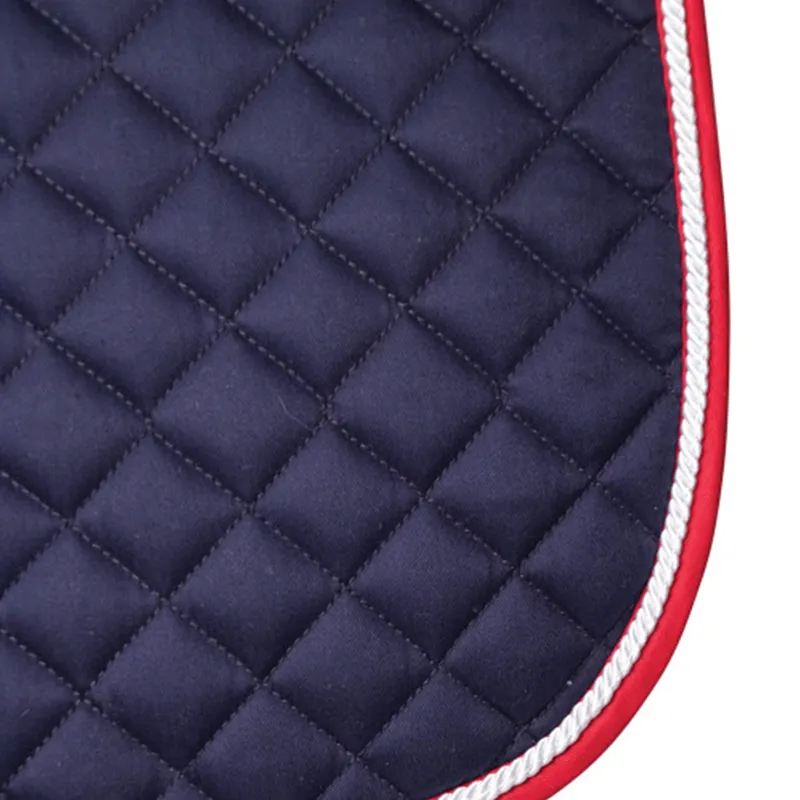 Hy Equestrian Splendid Showjump Saddle Pad - Navy-2