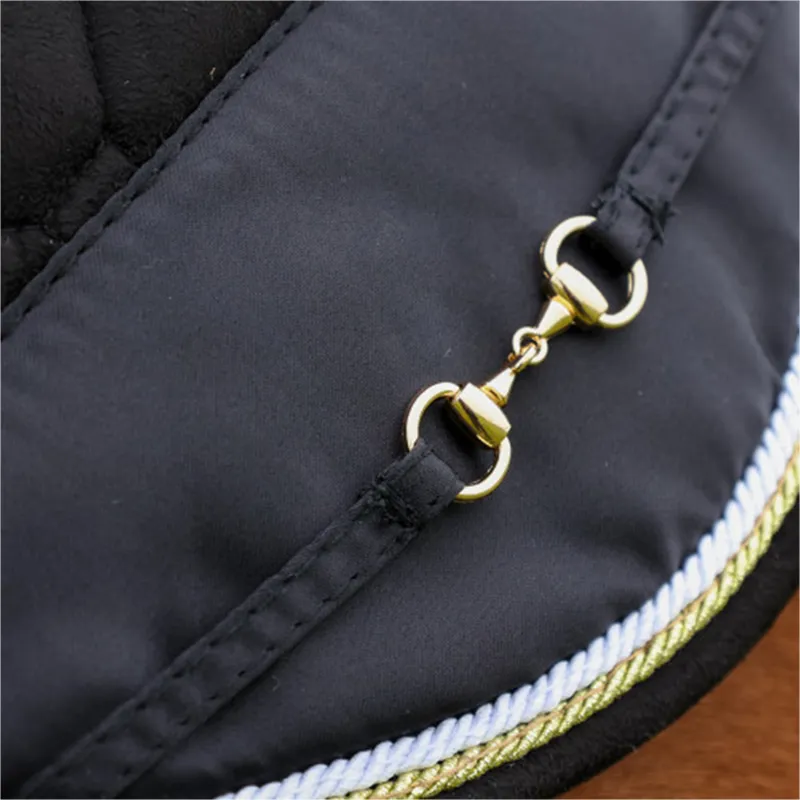 Hy Equestrian On The Bit Saddle Pad - Black-2