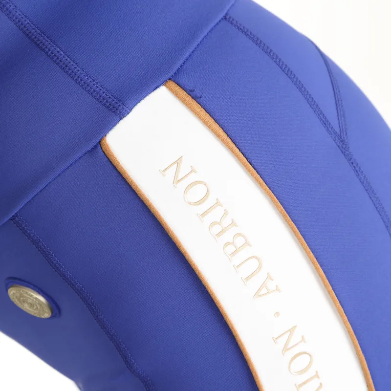 Aubrion Team Shield Riding Tights Blue-2