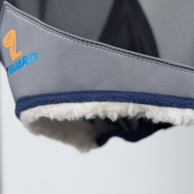 FlyGuard Pro Fine Mesh Earless Fly Mask - Navy-3