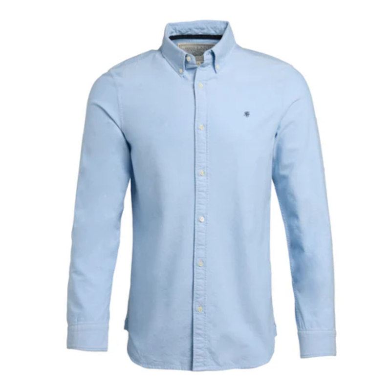 Holland Cooper Mens Classic Oxford Shirt - Sky Blue