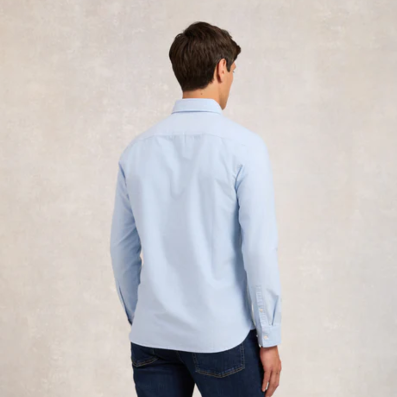 Holland Cooper Mens Classic Oxford Shirt - Sky Blue-6