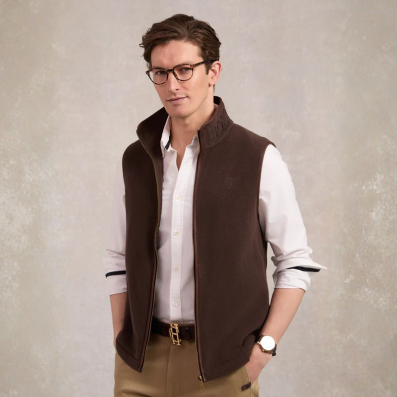 Holland Cooper Mens Classic Oxford Shirt - White-8