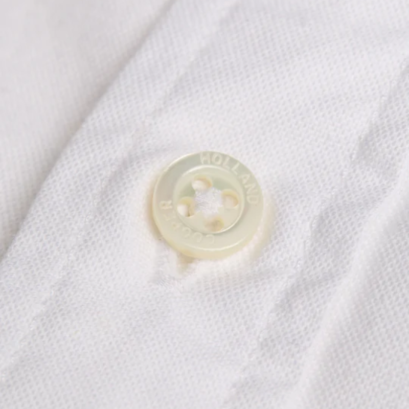 Holland Cooper Mens Classic Oxford Shirt - White-3